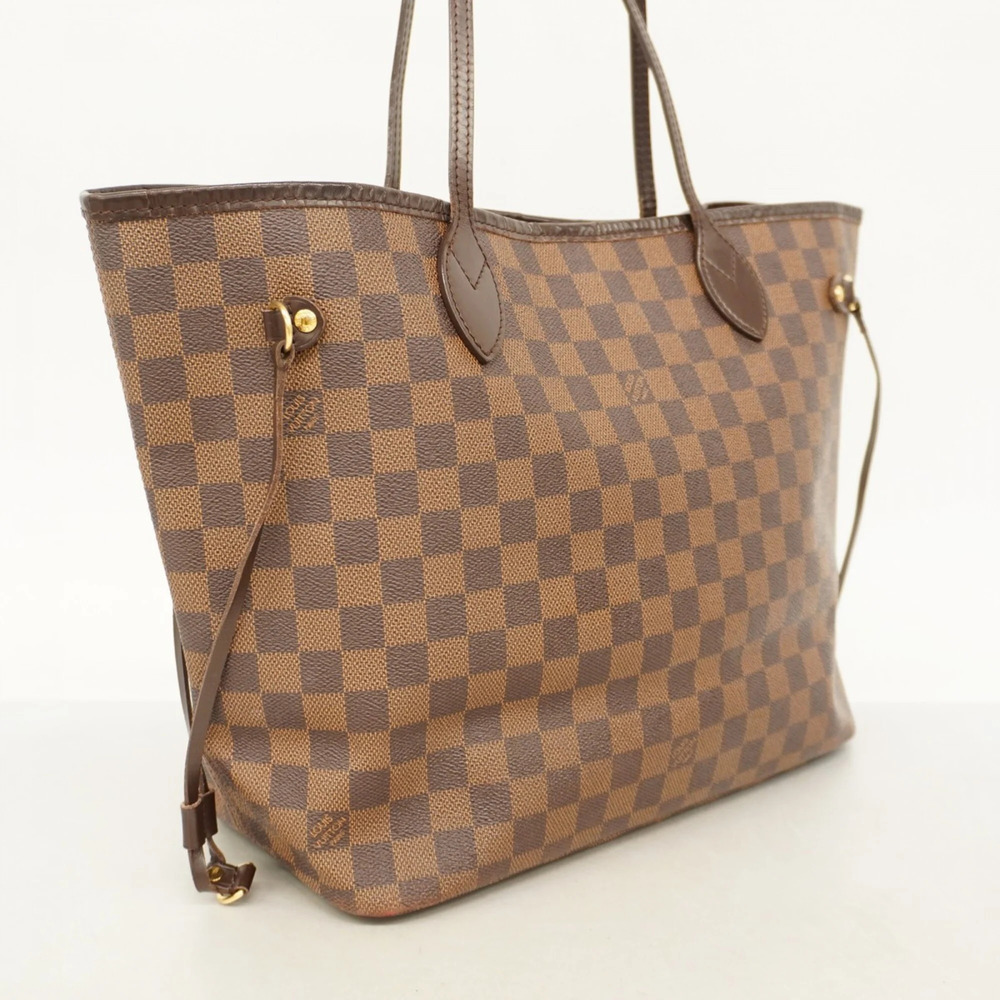 LOUIS VUITTON Authentic Brown Damier Neverfull MM Tote Bag - Picture 2 of 11